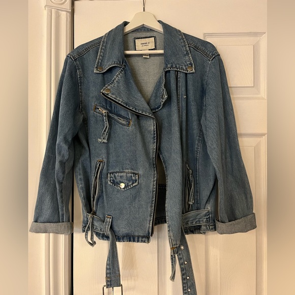 Forever21 Jean jacket (barely worn) - Picture 2 of 3